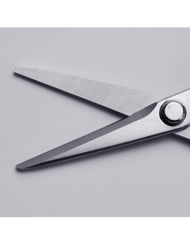 Tijeras de Kevlar CANARY 6.5" Cuchilla Serrada Acero Japonés