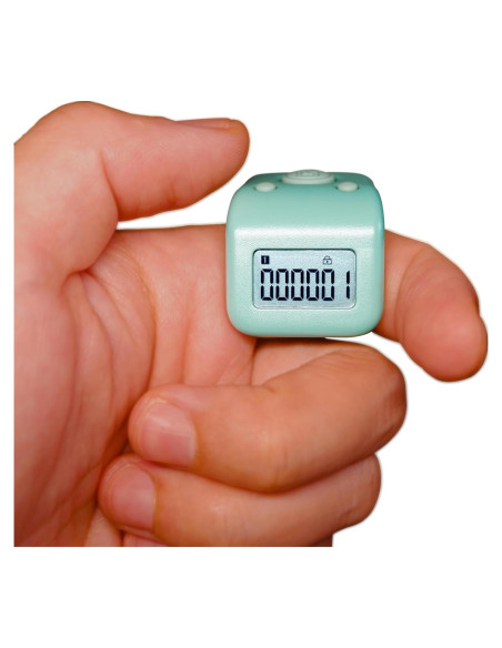 Contador de Dedos Digital Arvakr Recargable IPX8 Verde