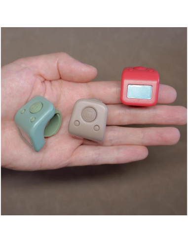 Contador de Dedos Digital Arvakr Recargable IPX8 Verde