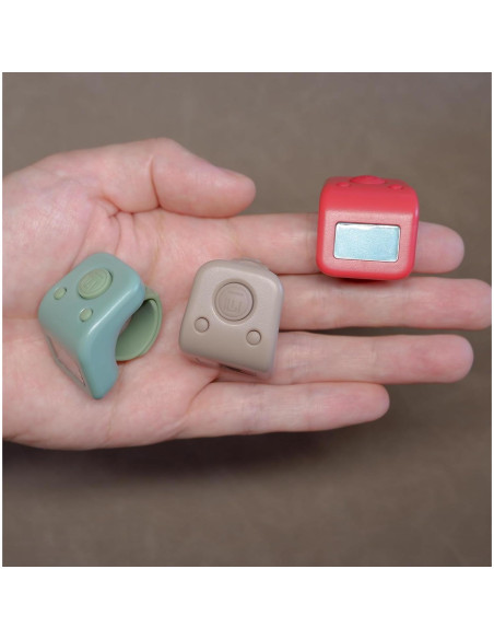 Contador de Dedos Digital Arvakr Recargable IPX8 Verde