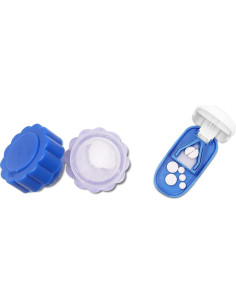 KMINA Cortador y Triturador de Pastillas Pack Único 10.8x15.8 cm 2