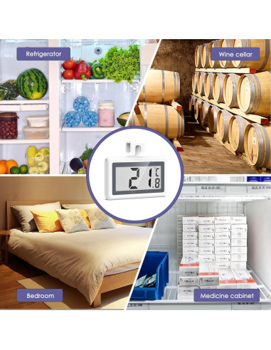 Termómetro Digital de Congelador JXTZ - Paquete de 2