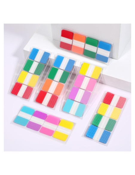 Pestañas Adhesivas Coloridas Jxiwfvl 480 Piezas 11x4.4cm