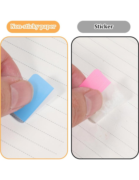 Pestañas Adhesivas Coloridas Jxiwfvl 480 Piezas 11x4.4cm