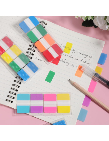 Pestañas Adhesivas Coloridas Jxiwfvl 480 Piezas 11x4.4cm