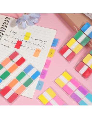 Pestañas Adhesivas Coloridas Jxiwfvl 480 Piezas 11x4.4cm