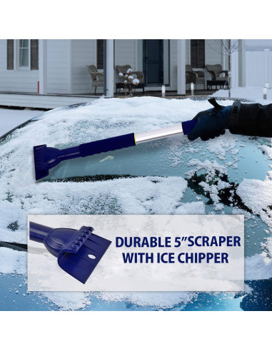 Cepillo de Nieve Michelin con Raspador de Hielo - Paquete de 2