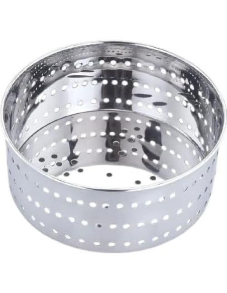 Molde Redondo de Acero Inoxidable Voqo 250ML para Paneer y Tofu