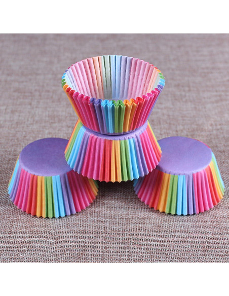 Tazas de papel desechables Staruby para cupcakes 400 unidades