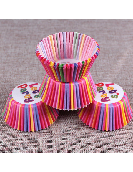 Tazas de papel desechables Staruby para cupcakes 400 unidades