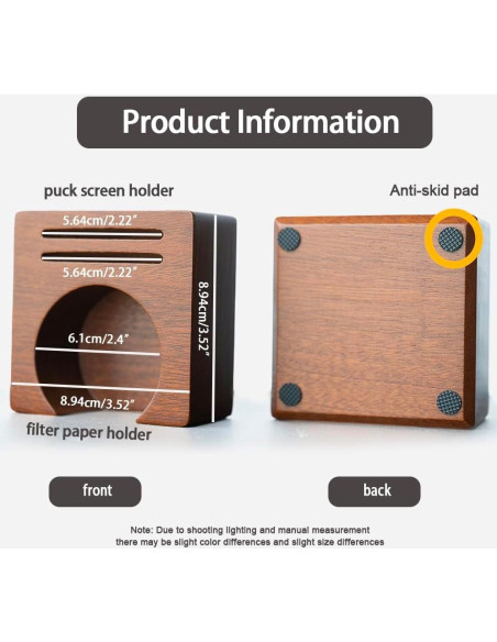 Soporte 2 en 1 Ulirds para Filtros de Café y Pantalla 58mm