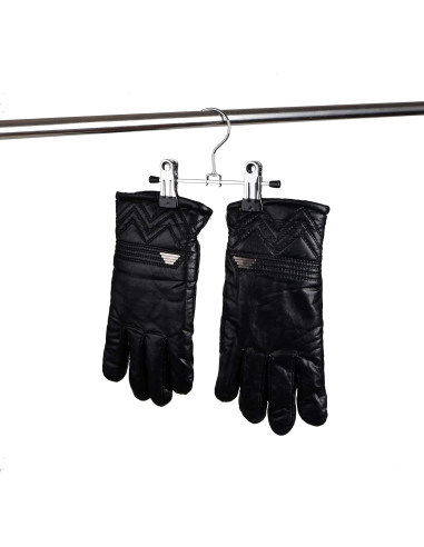 Perchas de Metal Amber Home 20 Pack 15 cm Antideslizantes