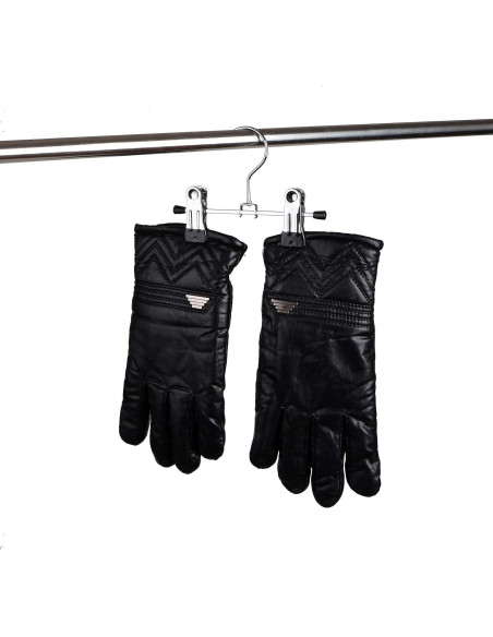 Perchas de Metal Amber Home 20 Pack 15 cm Antideslizantes