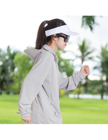 Sombrero Visera Deportiva Ajustable Marrywindix Unisex Blanco