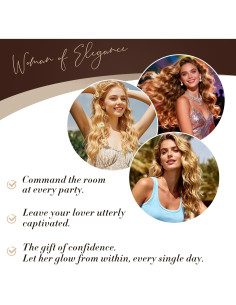 Rizador de Cabello Sin Calor Togayu Jumbo 4 Piezas Marrón 2