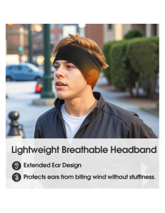 Diadema de Forro Polar SUNMECI - Ligeras y Cálidas para Invierno 2