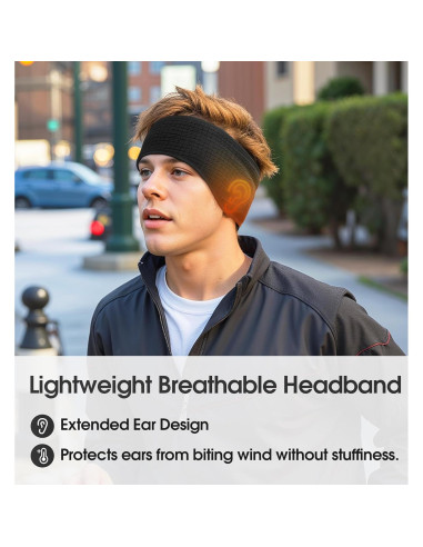 Diadema de Forro Polar SUNMECI - Ligeras y Cálidas para Invierno