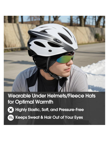 Diadema de Forro Polar SUNMECI - Ligeras y Cálidas para Invierno