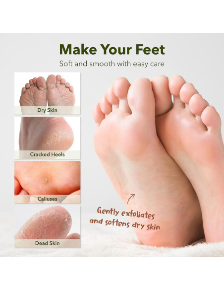 Mascarilla Exfoliante para Pies Purederm - 9 Unidades