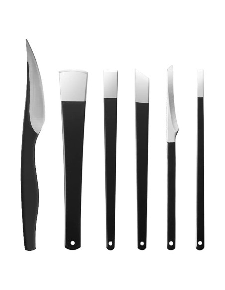 Kit de Cuchillos de Pedicura Profesional GSHLLO 6 Pcs