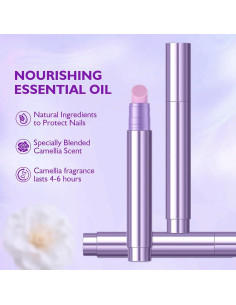 Bolígrafo de Aceite para Cutículas 3-en-1 Fmnung - Punta Cerámica 2