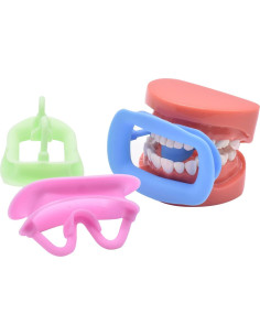 Abre Boca de Silicona Angzhili 3 Pcs Retractor Dental 2