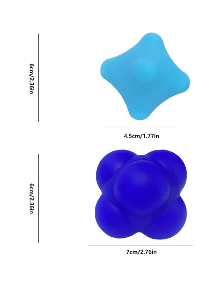 Juego de Pelotas de Masaje y Entrenamiento AEIKINISIS 2 Piezas