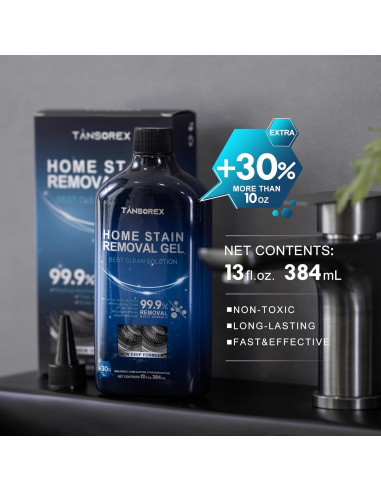 Gel Quitamanchas TANSOREX 385 ml Limpieza Profunda No Tóxico