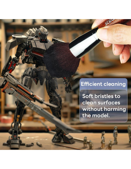Kit de Cepillos de Limpieza Stedi MS-81SET para Modelismo