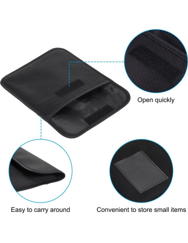 Funda para Filtros de Lente PATIKIL 170x180mm 2Pcs Negra