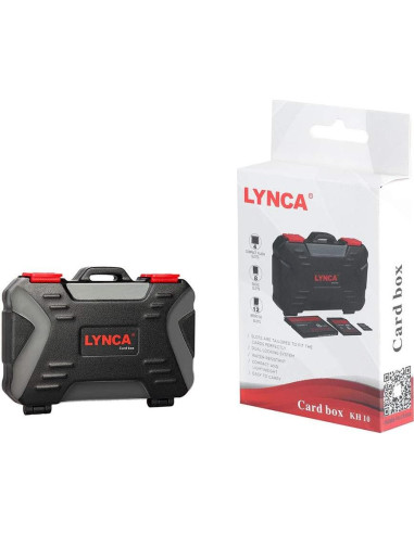 Funda para Tarjetas de Memoria LYNCA KH10, Estuche Duro Resistente