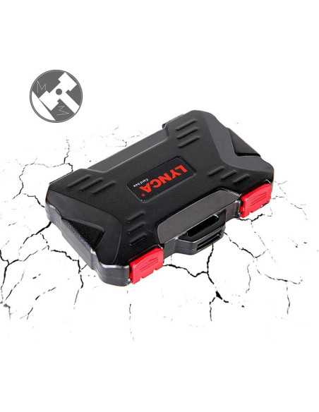 Funda para Tarjetas de Memoria LYNCA KH10, Estuche Duro Resistente