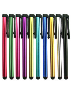 Bolígrafo Stylus de Metal INNOLIFE - Paquete de 10 Colores