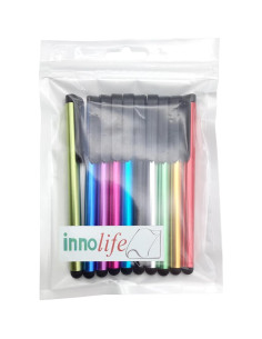 Bolígrafo Stylus de Metal INNOLIFE - Paquete de 10 Colores 2