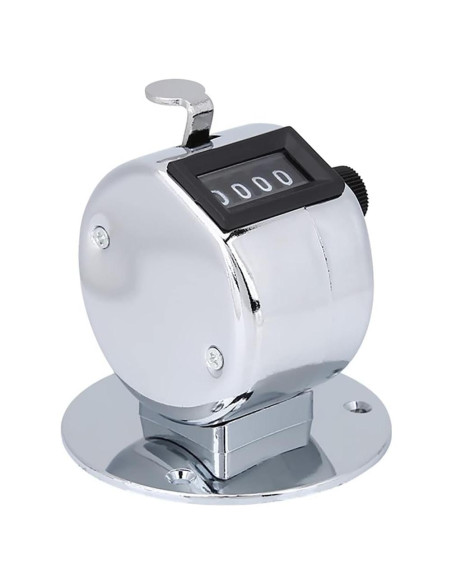 Contador de Clics Manual HANYAUKU HUTJ1463 4 Dígitos Metal
