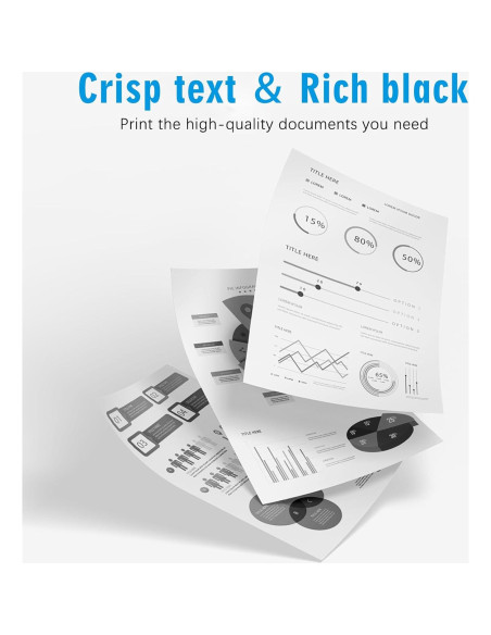 Cartucho de Tinta Negra 67XL Hothorse - Paquete de 2, 18ml