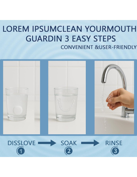 Protector Bucal Moldeable Fuzhou para Dormir - 4 Piezas