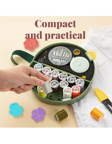 Enhebradores de Aguja Patita de Gato 7 Pcs Keepsweat