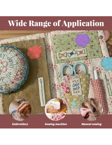 Enhebradores de Aguja Patita de Gato 7 Pcs Keepsweat