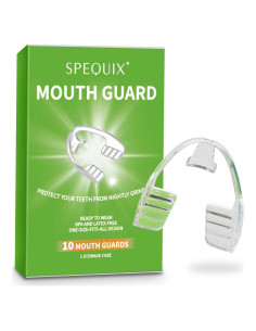 Protector Bucal Universal Spequix para Rechinar Dientes - 10 Unidades