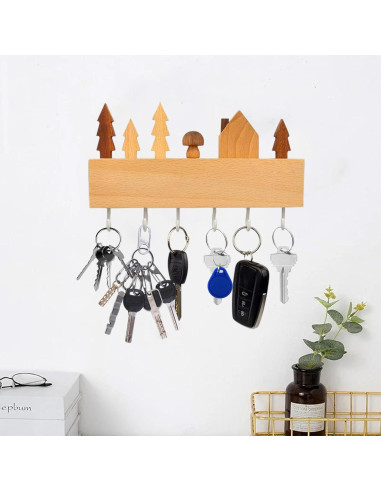 Anillo de Llavero Metálico Dividido 30 Piezas 25mm Plata