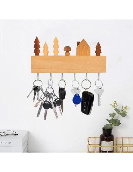 Anillo de Llavero Metálico Dividido 30 Piezas 25mm Plata