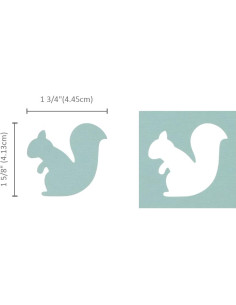 Troquel de Manualidades Bira Craft Ardilla 1 - 4.45 x 4.13 cm 2