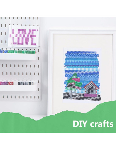 Conjunto de Cinta Washi Shindel 50 Rollos 4 Tamaños 3.02m