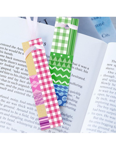 Conjunto de Cinta Washi Shindel 50 Rollos 4 Tamaños 3.02m