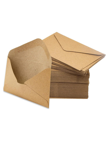 Mini Sobres Kraft 200 Pk 10.48x7.06 cm Upper Midland