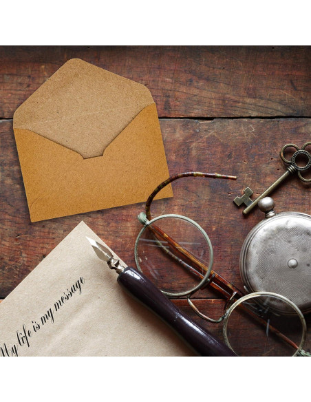 Mini Sobres Kraft 200 Pk 10.48x7.06 cm Upper Midland