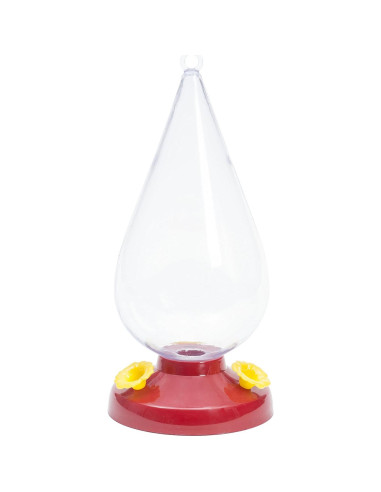 Alimentador de Colibrí Perky-Pet Dew Drop 946 ml Rojo