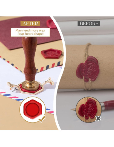 Kit de Sello de Cera Tessco 12 Piezas con Alfombrilla de Silicona