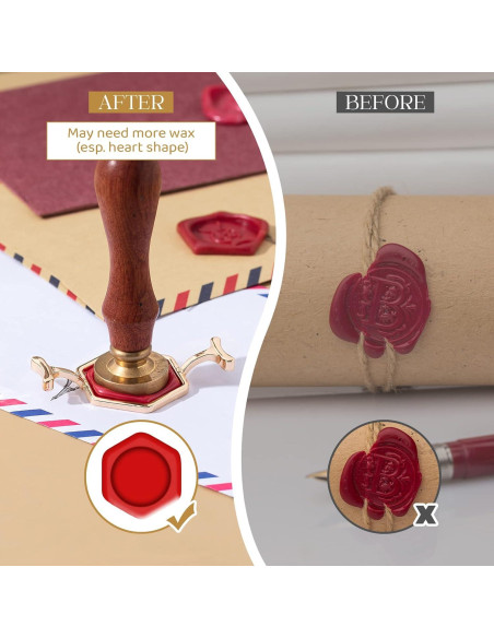 Kit de Sello de Cera Tessco 12 Piezas con Alfombrilla de Silicona